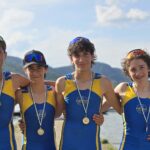 Canottaggio – Regata Regionale Allievi e Cadetti: Medaglia d’argento per il quattro di coppia Under 14